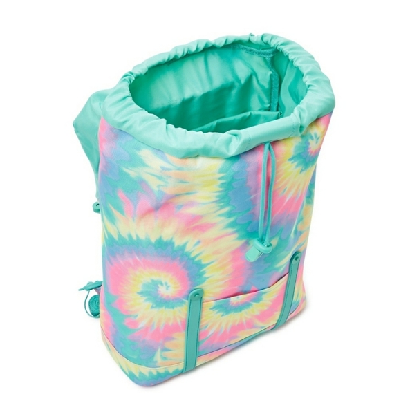 Fashion flap tie dye backpack - Picture 3 of 5